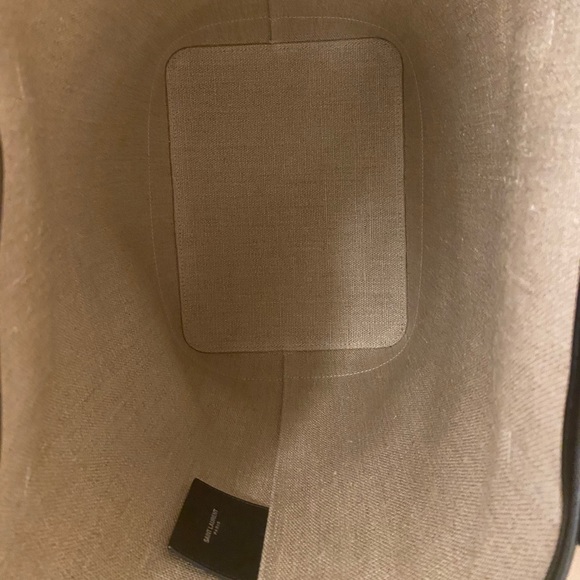 Saint Laurent Teddy Canvas Tote - Picture 8 of 8